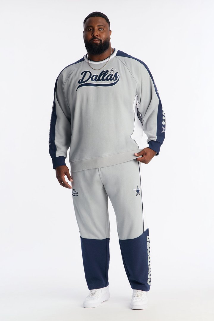 Cowboys Ride The Wave Sweatpants - Grey