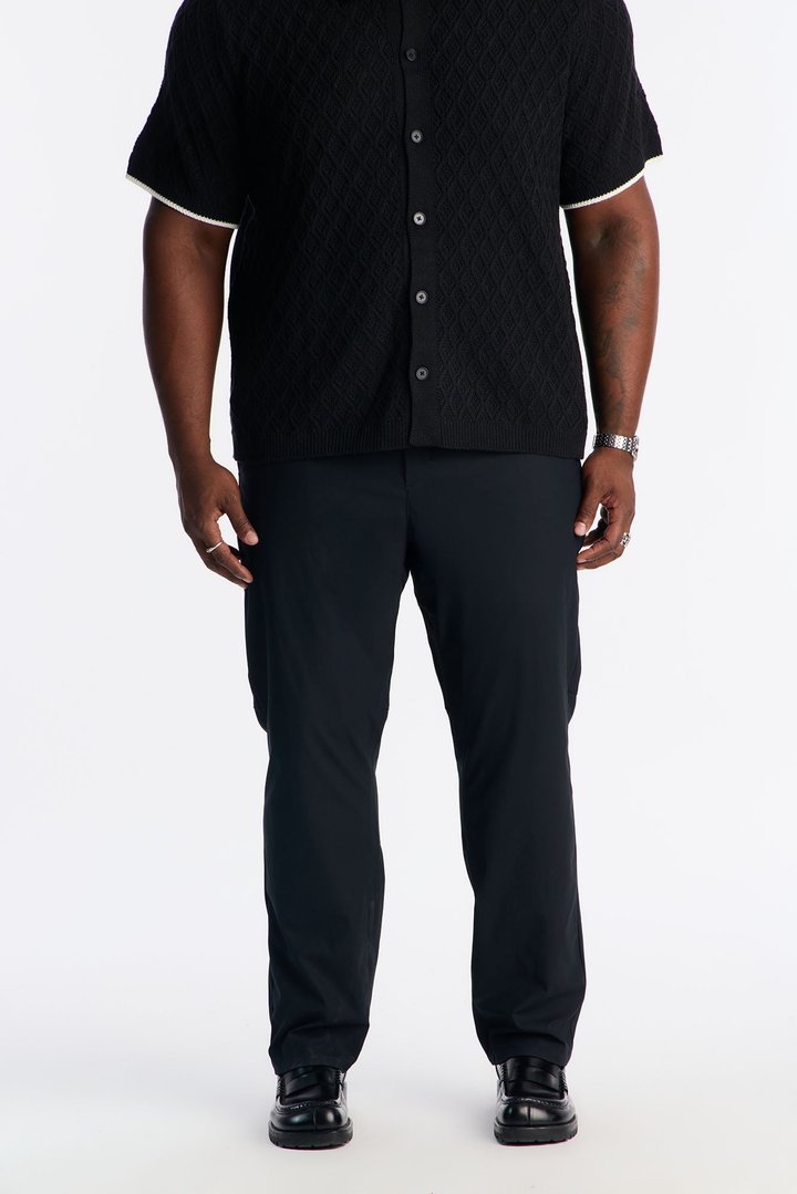 Slim Tedrick Stretch Pant - Black