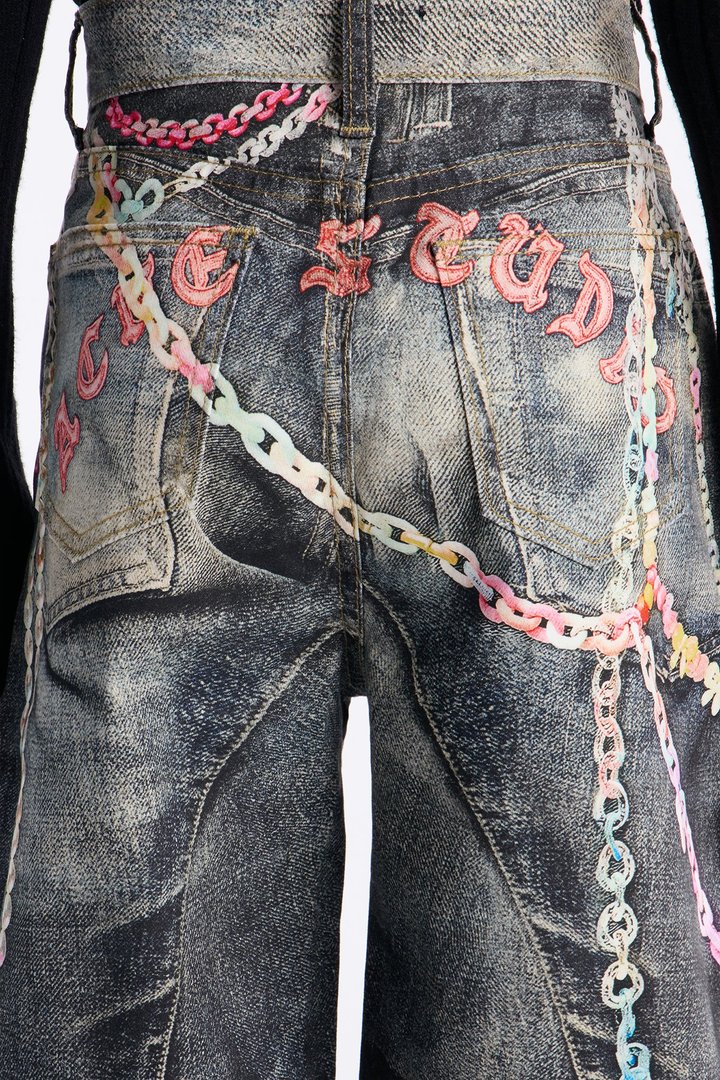 Mini Ashley Wide Leg Jean - Dark Wash