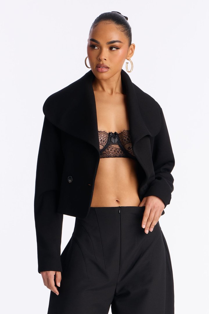 City Run Blazer Pant Set - Black