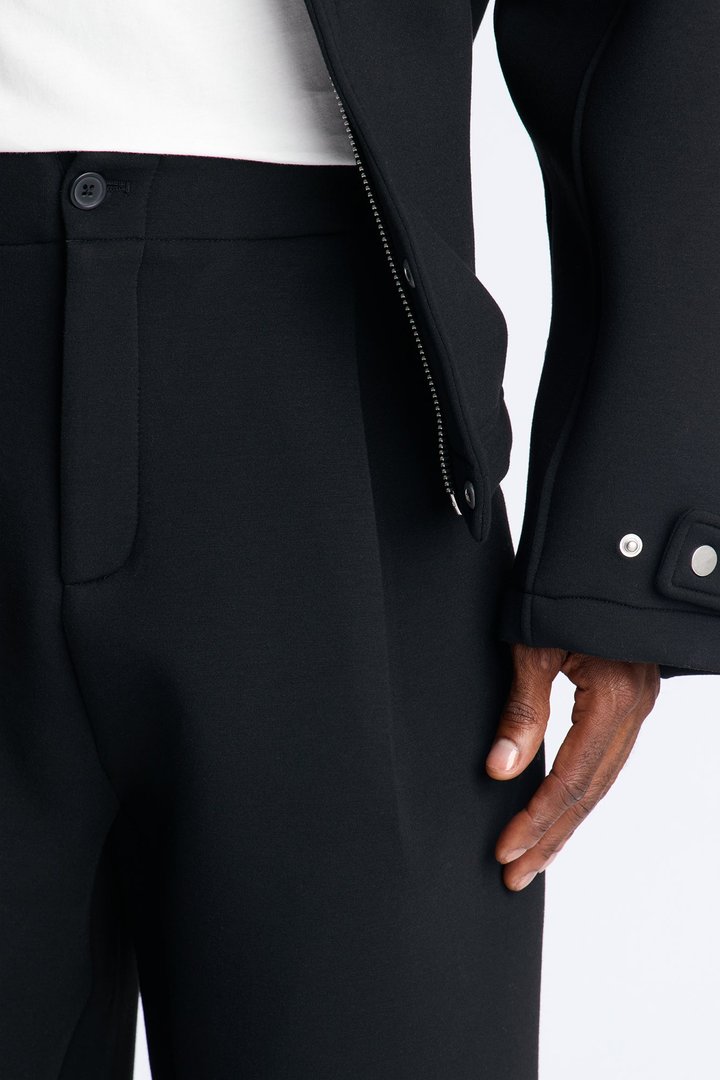 The Baggy Arclight Interlock Trouser - Black