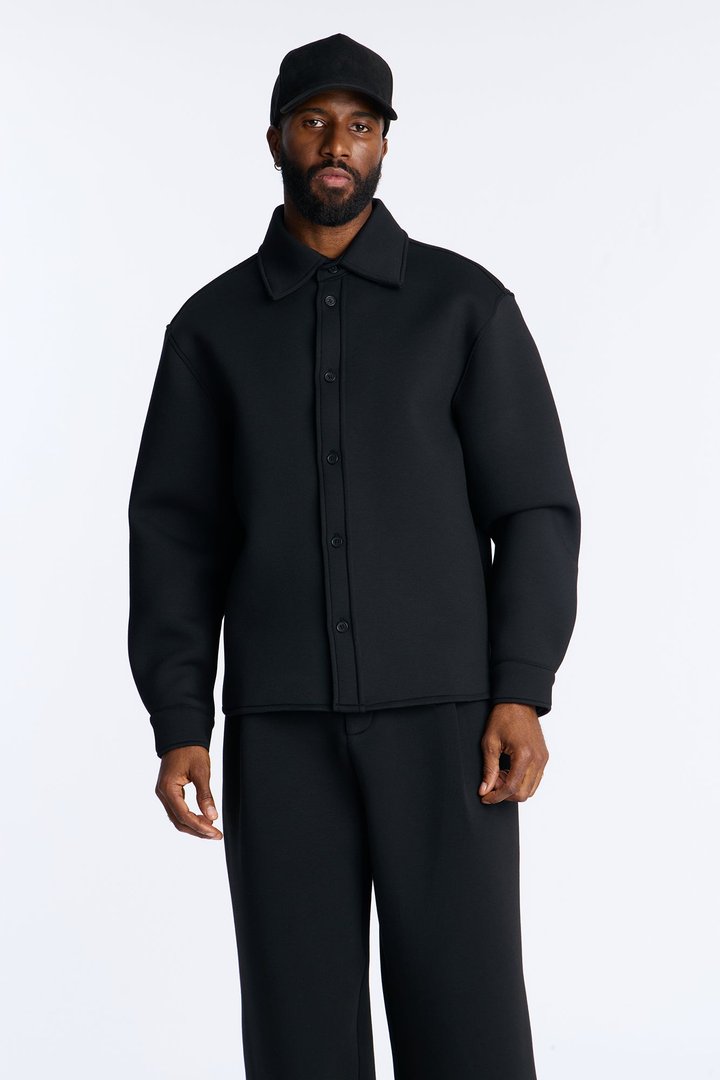 Relaxed Arclight Interlock Shirt - Black
