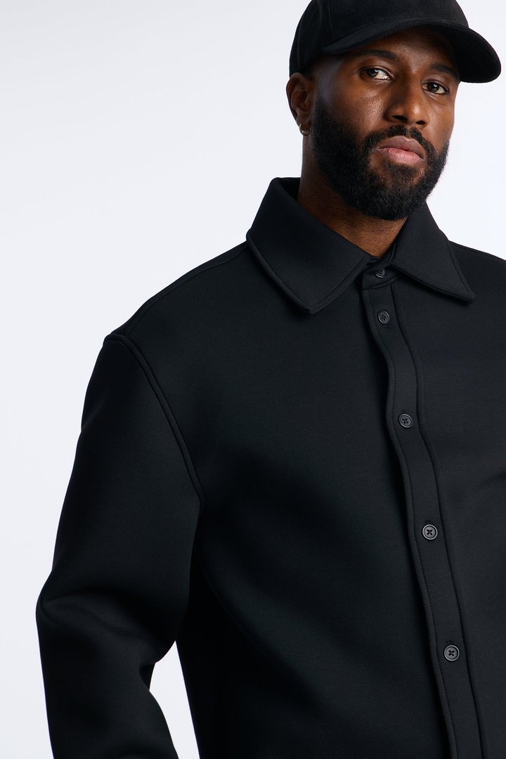 Relaxed Arclight Interlock Shirt - Black