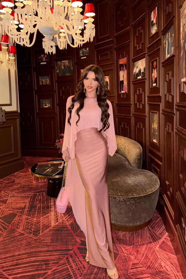 Staying True Satin Maxi Dress - Mauve