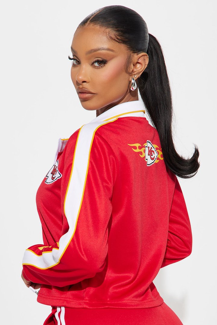 Chiefs Kingdom Zip Up Jacket - Red