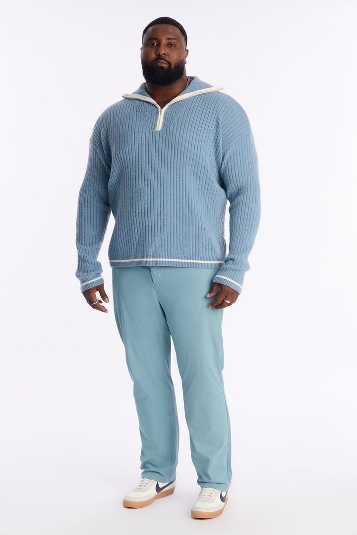 Slim Tedrick Stretch Pant - Blue