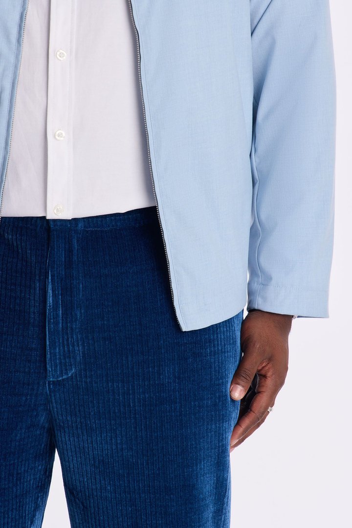 Straight Ashwood Cord Pant - Navy