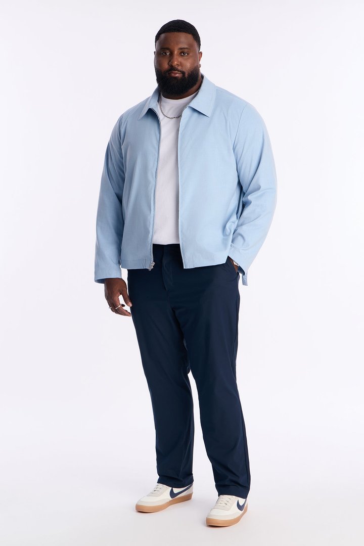 Slim Tedrick Stretch Pant - Navy