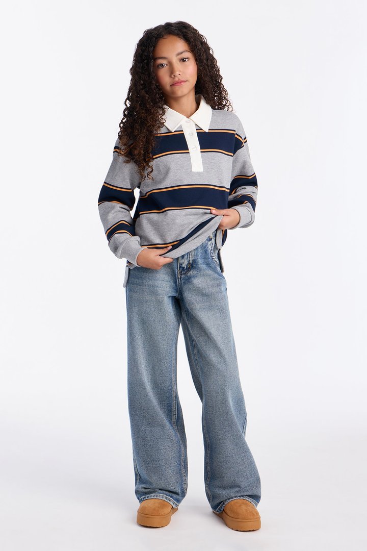 Mini Calling It Off Baggy Jeans - Vintage Wash