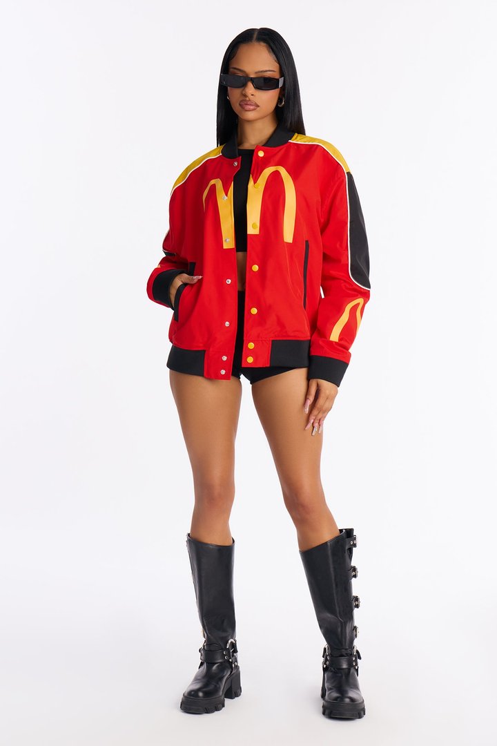 McDonald's Logo Jacket - Red/combo