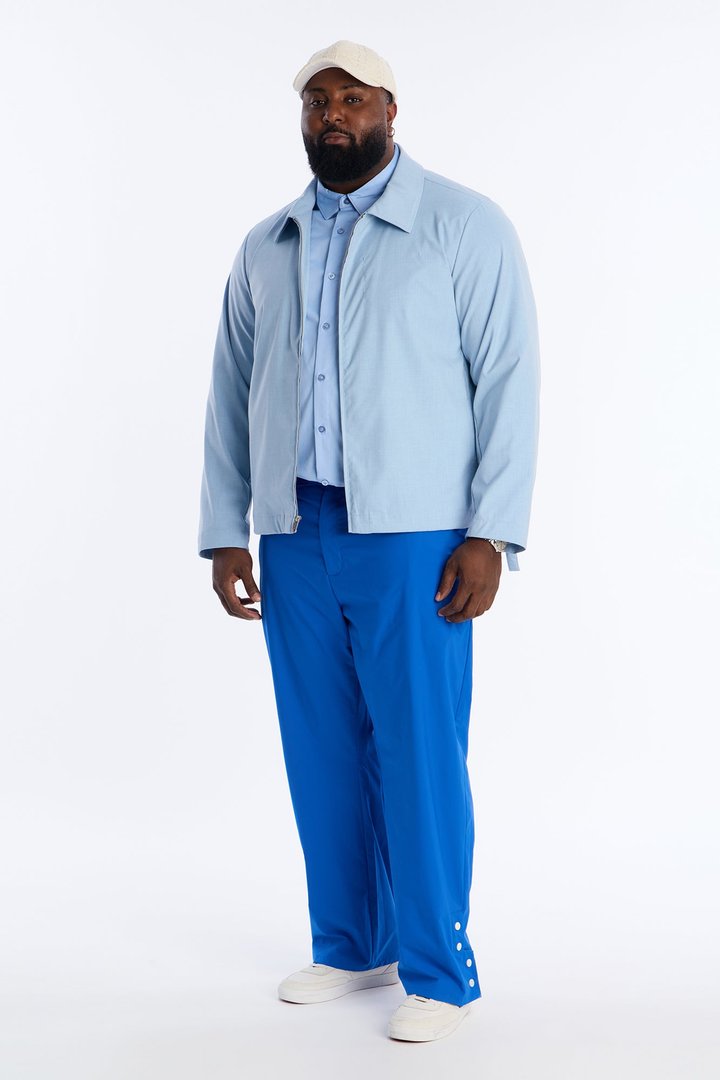 Straight Ventura Stretch Snap Pant - Blue
