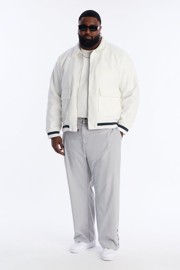 Straight Ventura Stretch Snap Pant - Grey