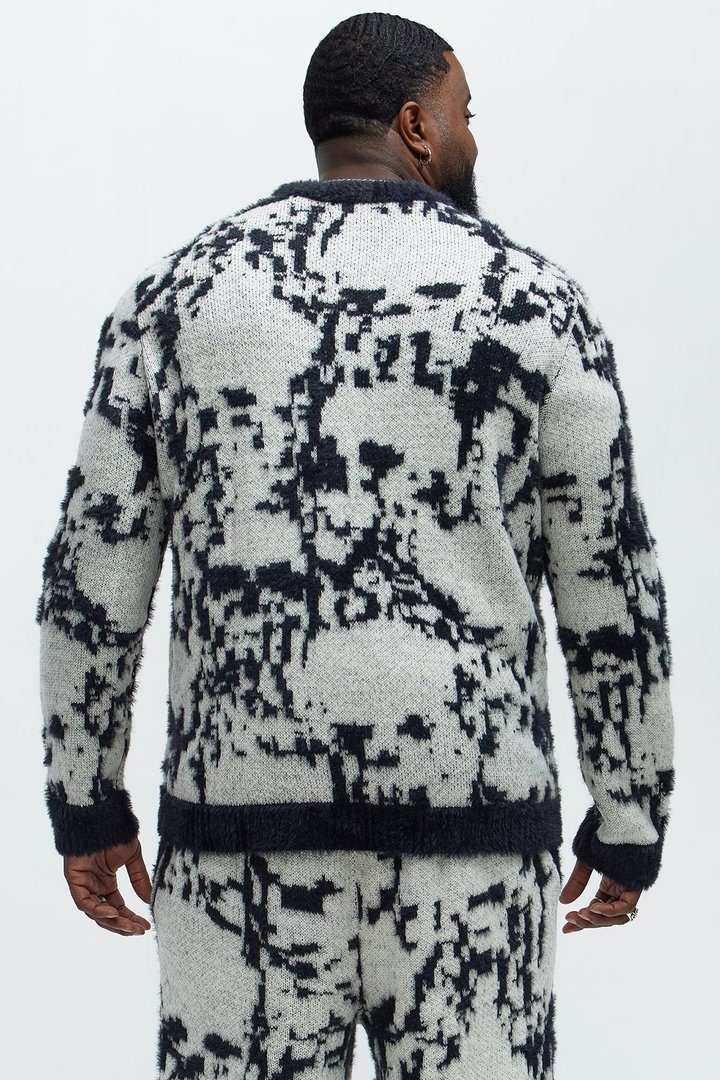 Sparrow Crewneck Sweater - Black