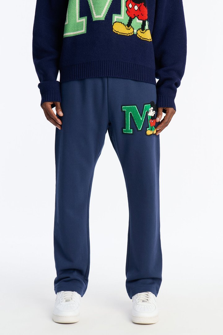 Disney Mr Mickey Patch Sweatpants - Navy
