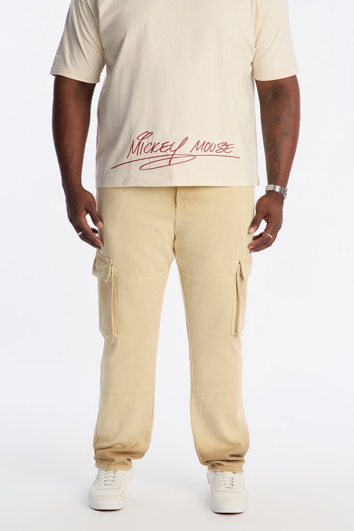 Slim Easy Days Cargo Jean - Khaki