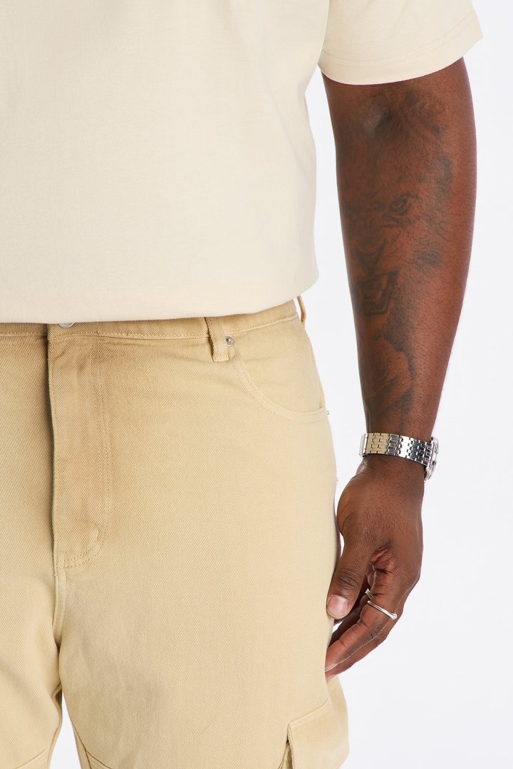 Slim Easy Days Cargo Jean - Khaki
