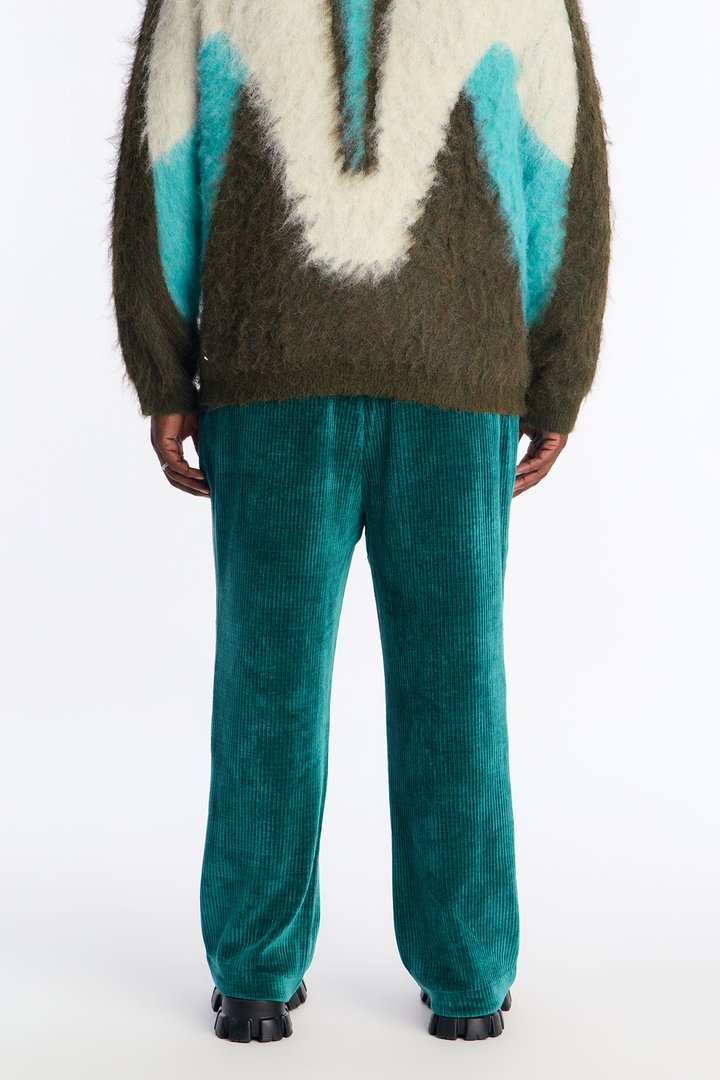 Straight Ashwood Cord Pant - Hunter Green