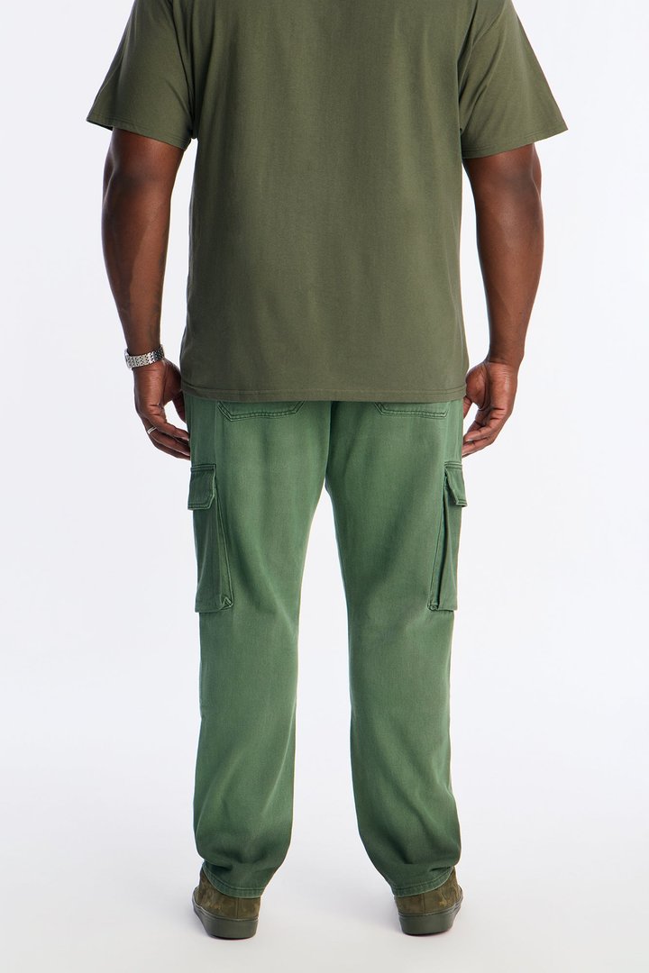 Slim Easy Days Cargo Jean - Sage