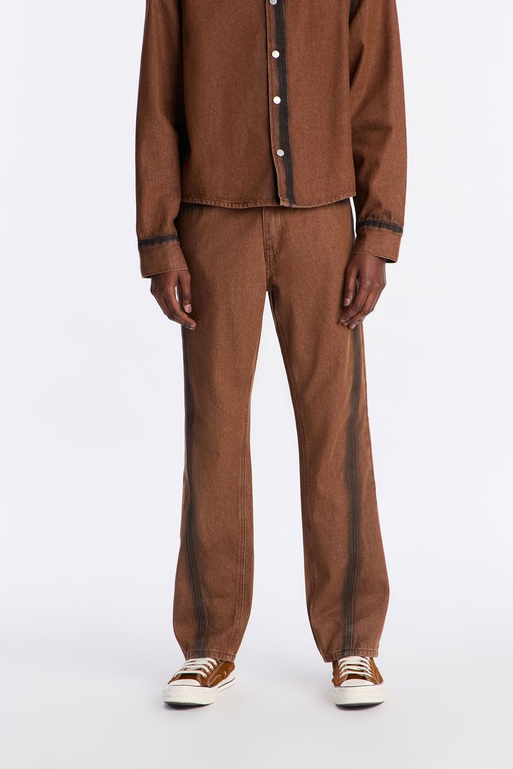 Straight Highland Park Drift Pant - Brown Combo