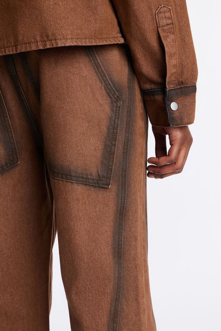 Straight Highland Park Drift Pant - Brown Combo