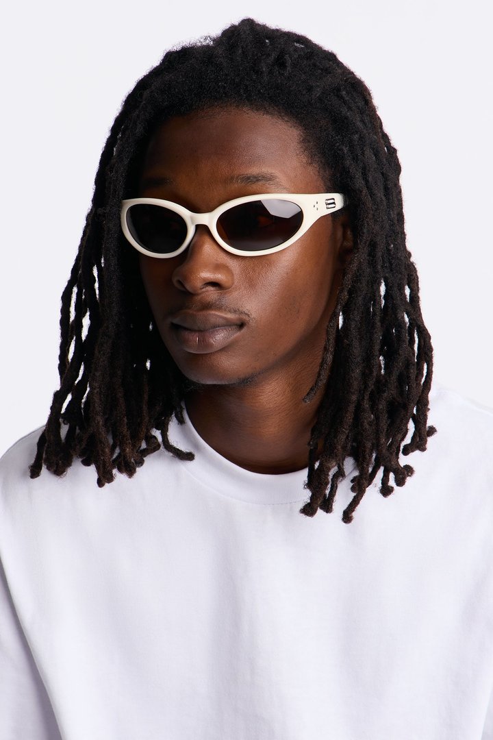 Norman Shield Sunglasses - Cream/combo