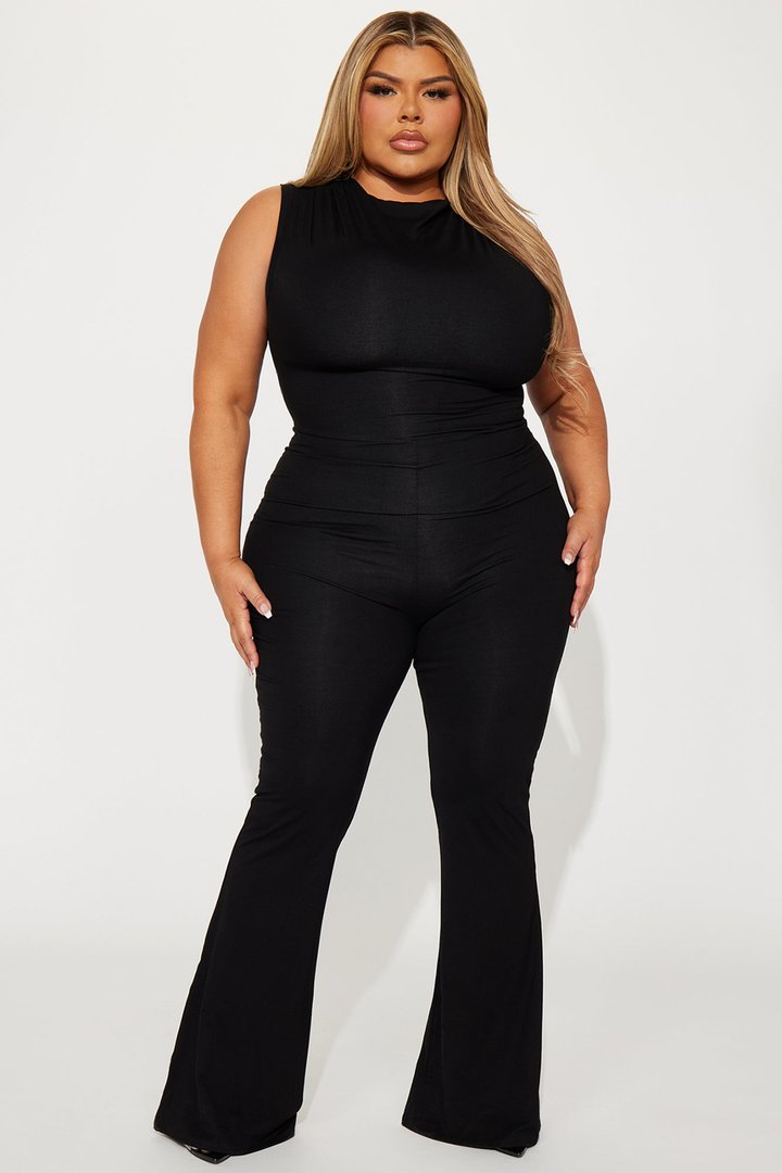 No Vacancy Jumpsuit - Black