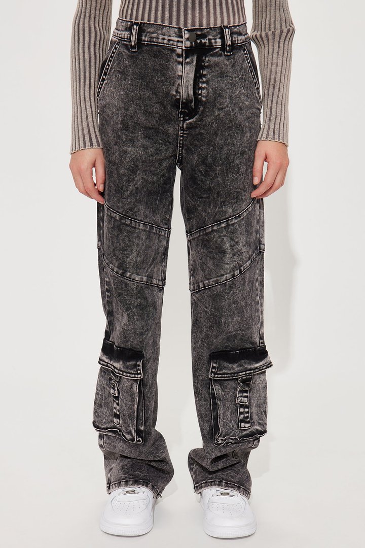 Mini Ride 'Em Cowboy Cargo Pant - Black