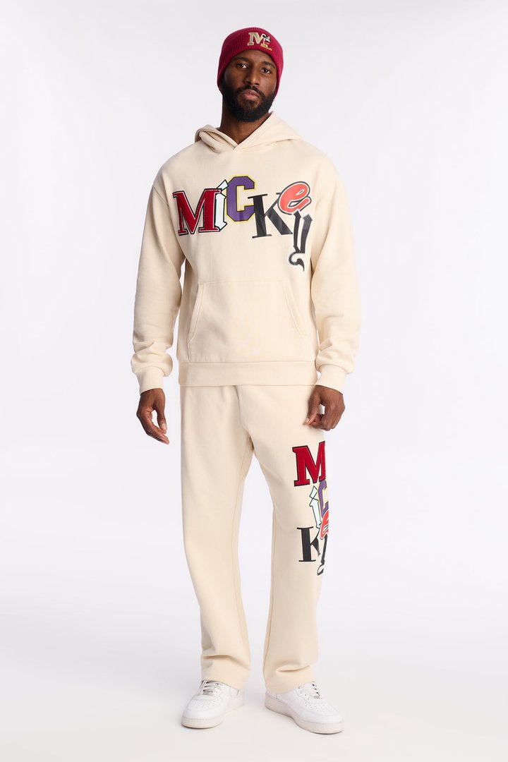 Disney Mickey Patch Hoodie - Natural