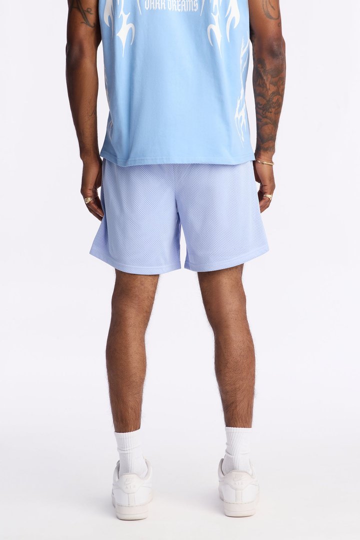 Midnight Anthem Graphic Mesh Short - Blue/combo