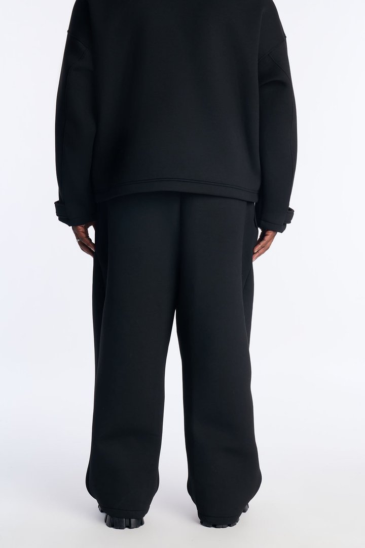 The Baggy Arclight Interlock Trouser - Black