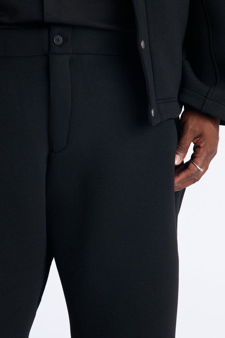 The Baggy Arclight Interlock Trouser - Black