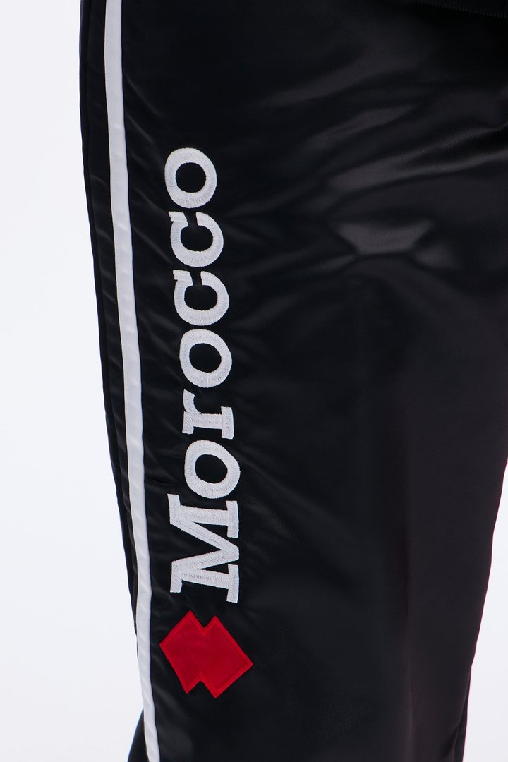 Morocco Moves Colorblock Pant Set - Black/Red