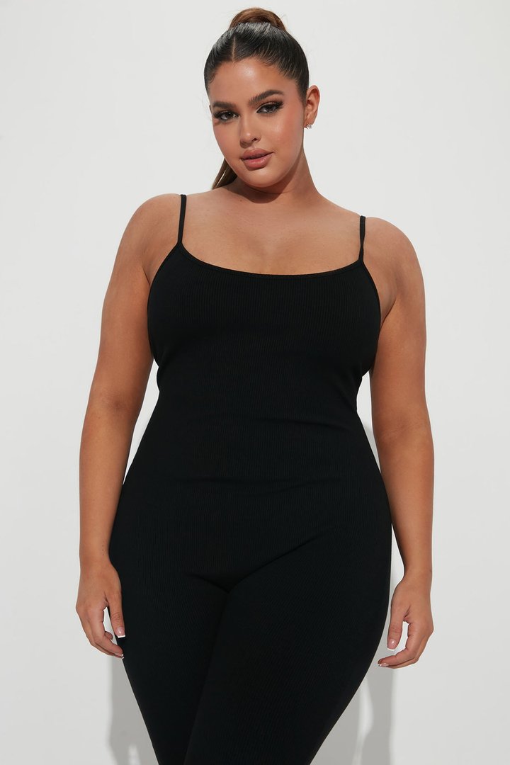 Nova Season Snatched Jumpsuit - Black