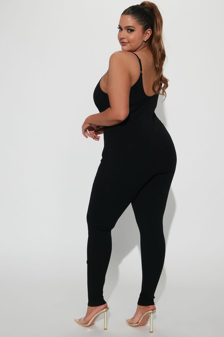 Nova Season Snatched Jumpsuit - Black