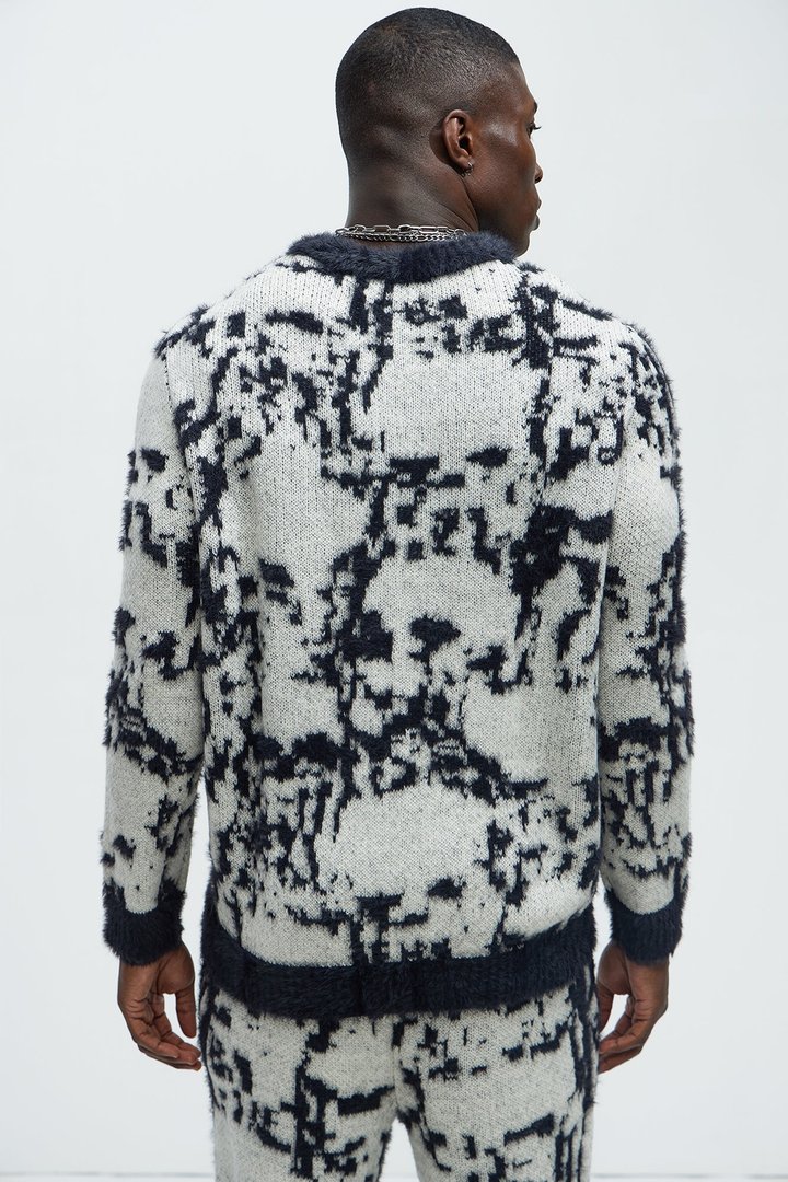 Sparrow Crewneck Sweater - Black