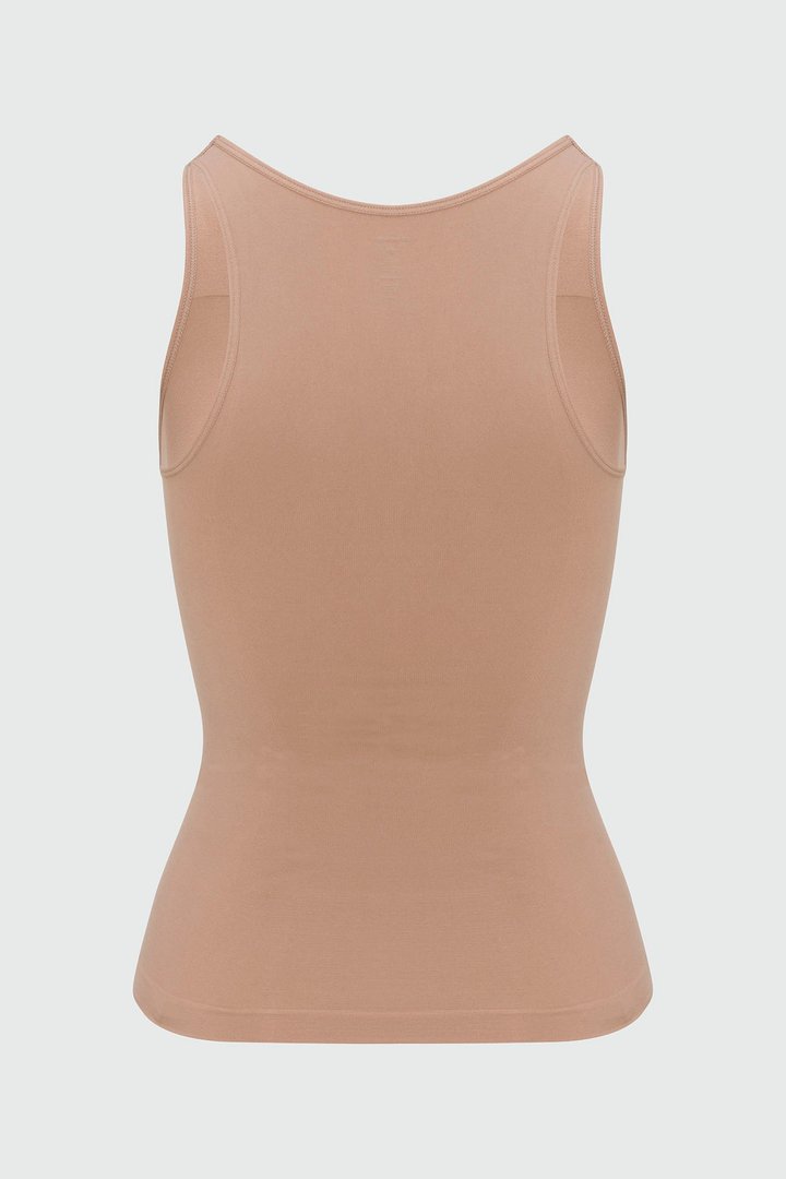 Nova Sculpt Seamless Strong Compression Shaping Tank - Nude