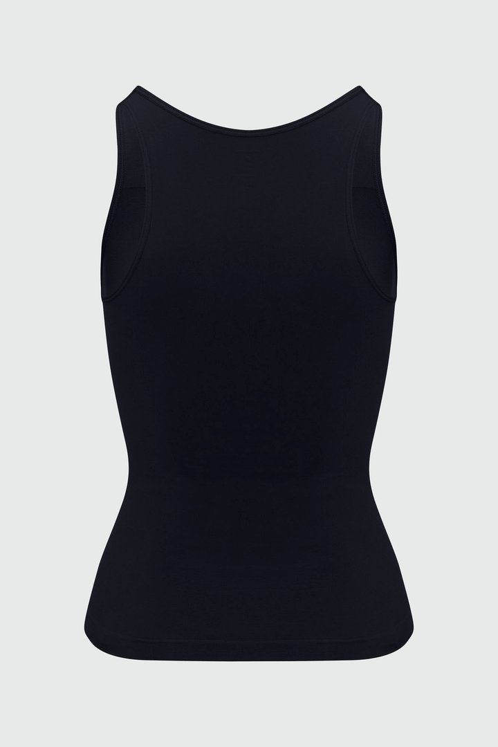 Nova Sculpt Seamless Strong Compression Shaping Tank - Black