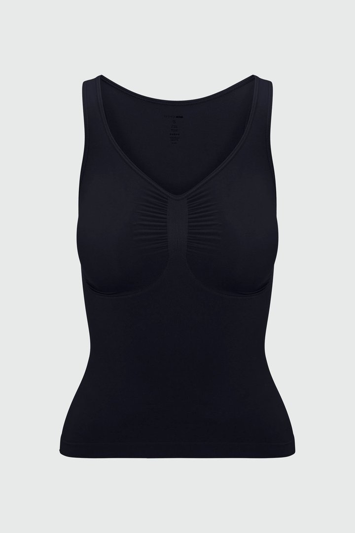 Nova Sculpt Seamless Strong Compression Shaping Tank - Black