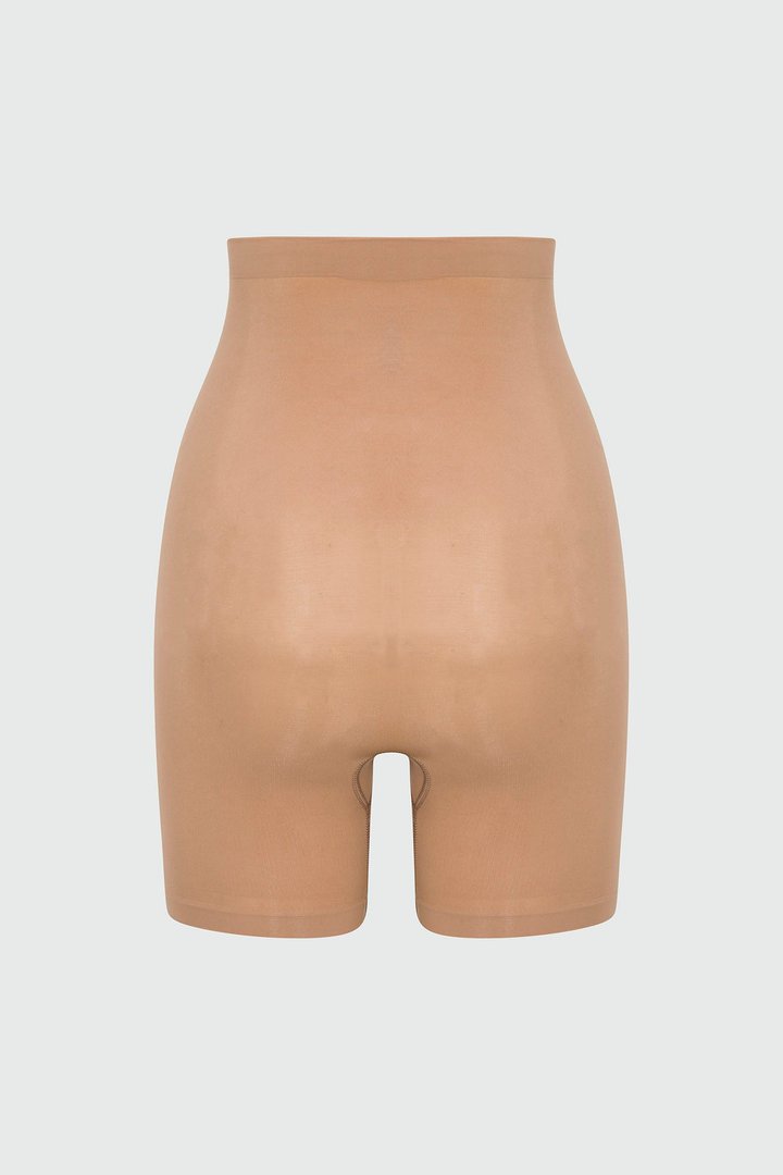 Nova Sculpt Seamless Strong Compression Thigh Shaper - Nude