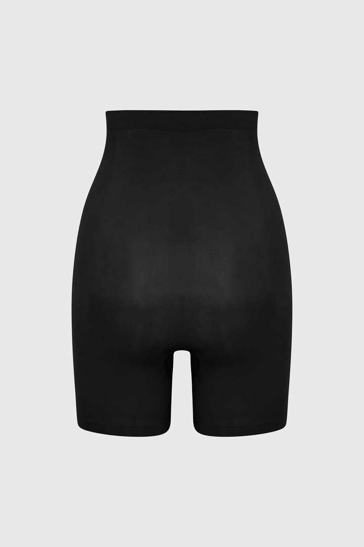 Nova Sculpt Seamless Strong Compression Thigh Shaper - Black