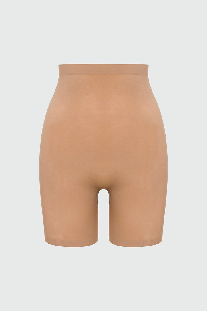 Nova Sculpt Seamless Strong Compression Thigh Shaper - Nude