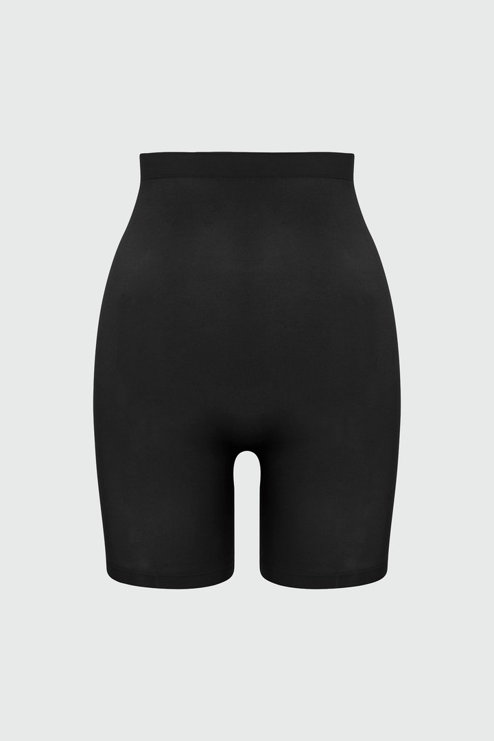Nova Sculpt Seamless Strong Compression Thigh Shaper - Black