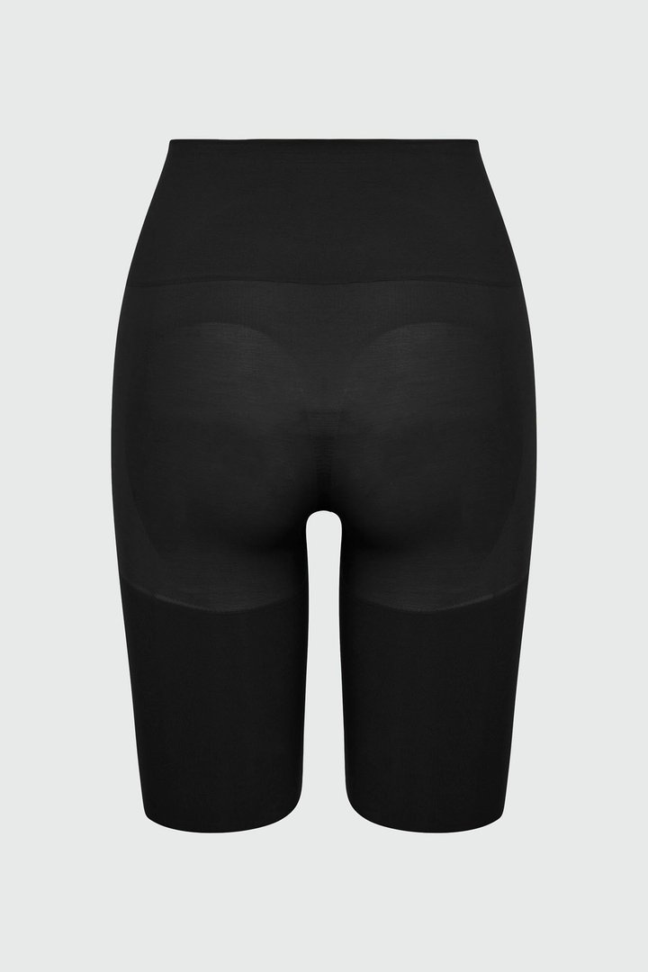 Nova Sculpt Seamless Strong Compression Butt Lifting Thigh Shaper - Black