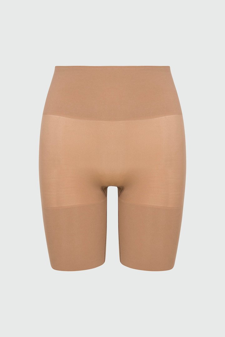 Nova Sculpt Seamless Strong Compression Butt Lifting Thigh Shaper - Nude