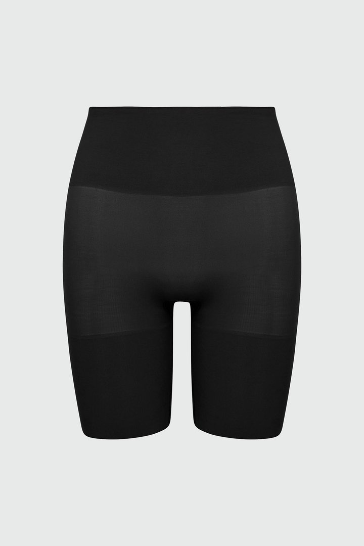 Nova Sculpt Seamless Strong Compression Butt Lifting Thigh Shaper - Black