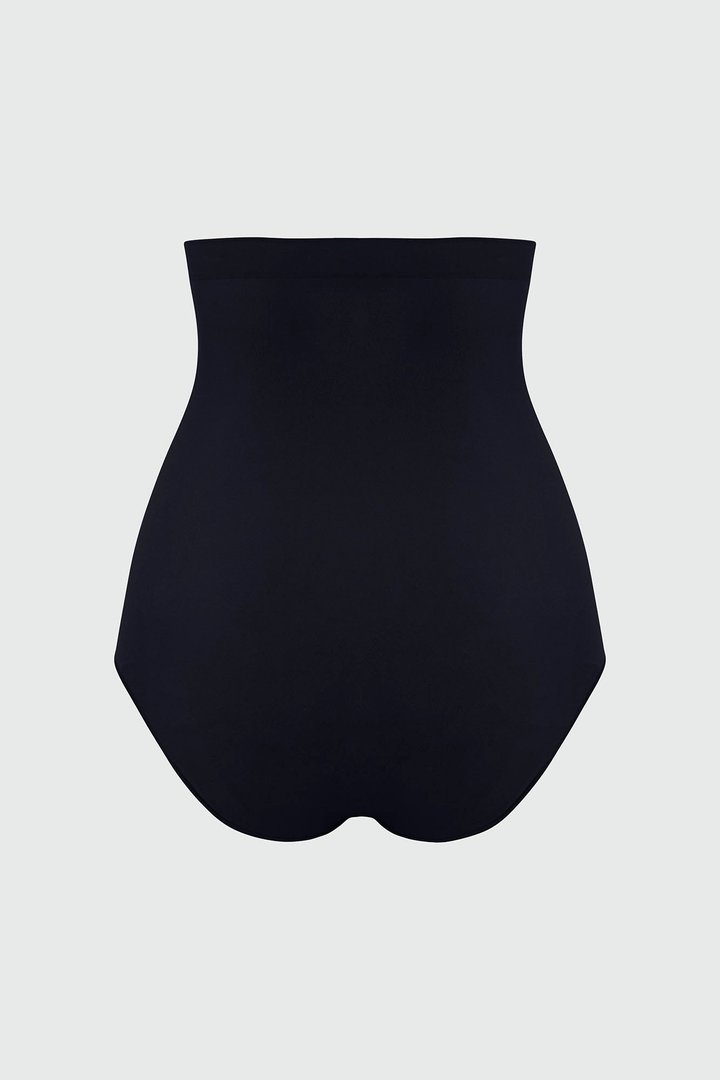 Nova Sculpt Seamless Strong Compression High Waisted Brief - Black