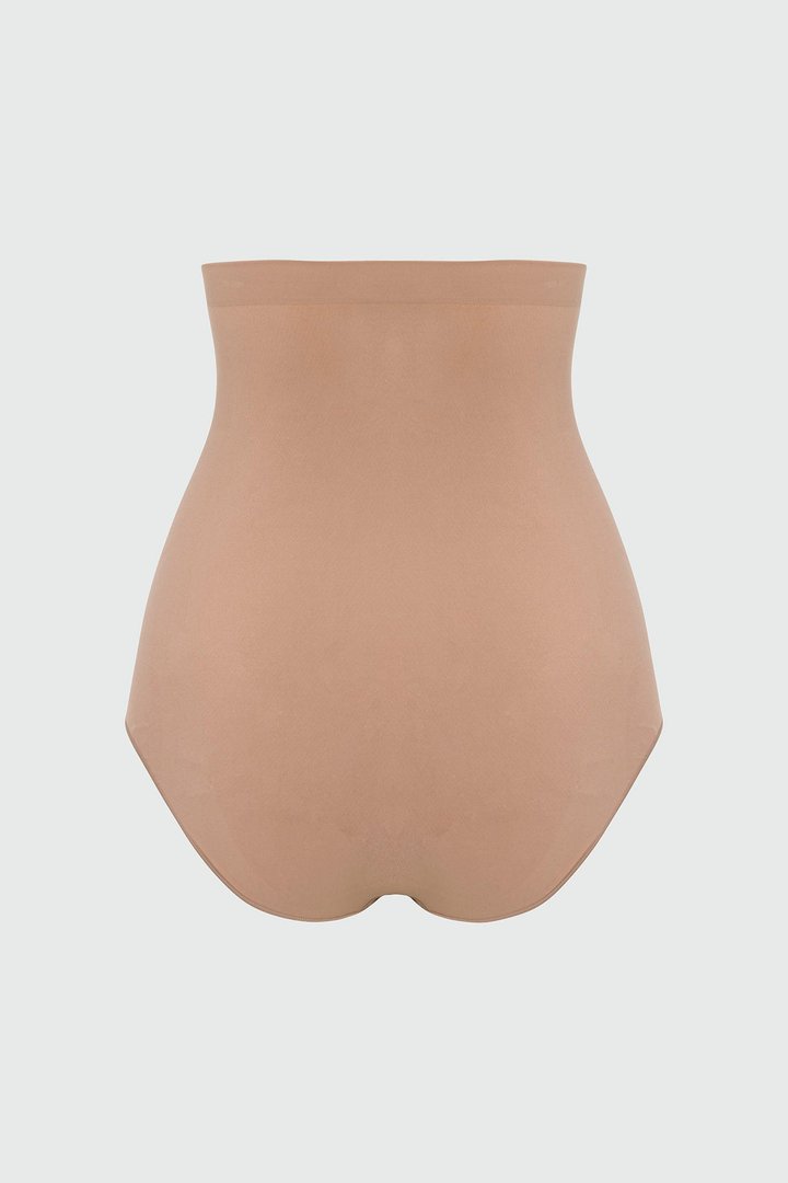 Nova Sculpt Seamless Strong Compression High Waisted Brief - Nude