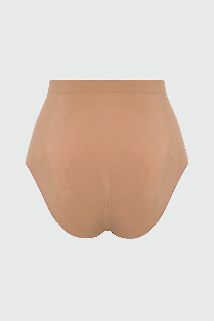 Nova Sculpt Seamless Strong Compression Mid Waist Brief - Nude