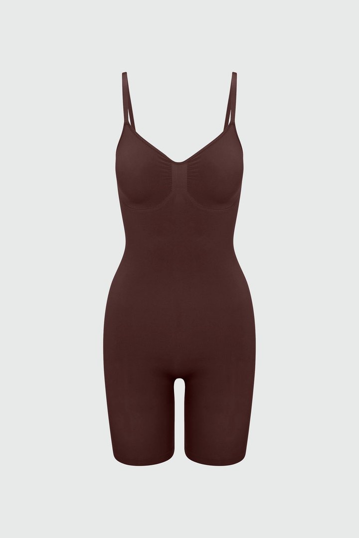 Nova Sculpt Seamless Strong Compression Thigh Shaping Bodysuit - Coco