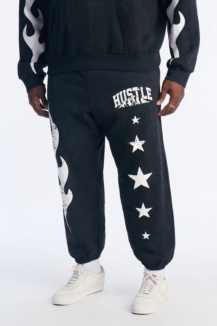 Hustle Hollywood Jogger - Black
